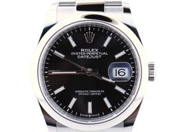 Rolex Datejust 36 126200 (2025) - Black dial 36 mm Steel case