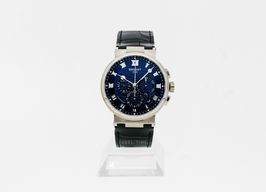 Breguet Marine 5527BB/Y2/9WV (2024) - Blauw wijzerplaat 42mm Witgoud