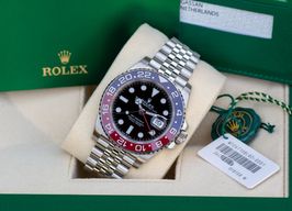 Rolex GMT-Master II 126710BLRO (2018) - Zwart wijzerplaat 40mm Staal