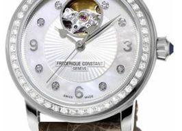 Frederique Constant Ladies Automatic Heart Beat FC-310HBAD2PD6 (2026) - Black dial 40 mm Steel case