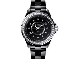 Chanel J12 H6419 (2023) - Black dial 33 mm Ceramic case