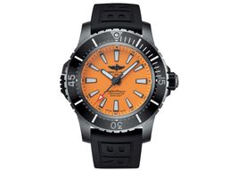 Breitling Superocean E17369241I1S1 (2023) - Geel wijzerplaat 48mm Titanium