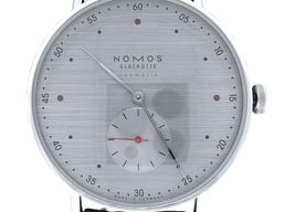 NOMOS Metro Neomatik 1114 (2023) - Silver dial 39 mm Steel case