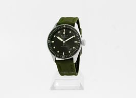 Blancpain Fifty Fathoms Bathyscaphe 5000-1110-K52A (2024) - Grijs wijzerplaat 43mm Staal