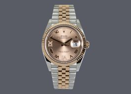 Rolex Datejust 36 126231 (2024) - Brown dial 36 mm Gold/Steel case