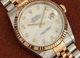 Rolex Datejust 36 16233 (2001) - Pearl dial 36 mm Gold/Steel case