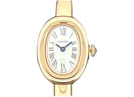 Cartier Baignoire WGBA0079 (2026) - Zilver wijzerplaat 24mm Geelgoud