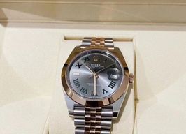 Rolex Datejust 36 126201 (2024) - Black dial 36 mm Gold/Steel case