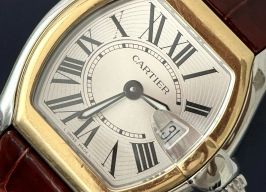 Cartier Roadster 2675 (2008) - White dial 31 mm Gold/Steel case