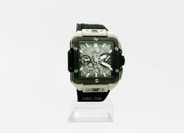 Hublot Square Bang 821.NM.0170.RX (2024) - Transparant wijzerplaat 42mm Titanium