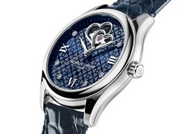 Frederique Constant Ladies Automatic Double Heart Beat FC-310NDHB3B6 (2026) - Blue dial 40 mm Steel case