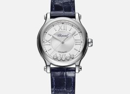 Chopard Happy Sport 278608-3001 (2025) - Zilver wijzerplaat 33mm Staal