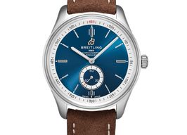 Breitling Premier Automatic 40 A37340351C1X1 (2023) - Blauw wijzerplaat 40mm Staal