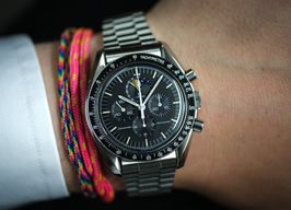 Omega Speedmaster Professional Moonwatch ST 345.0809 (1987) - Zwart wijzerplaat 42mm Staal