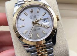 Rolex Datejust 41 126303 (2024) - Silver dial 41 mm Gold/Steel case