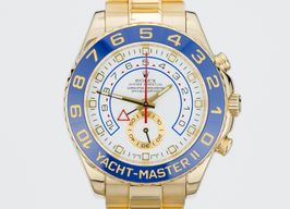 Rolex Yacht-Master II 116688 (2008) - White dial 44 mm Yellow Gold case