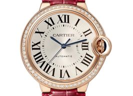 Cartier Ballon Bleu 36mm WJBB0034 (2024) - Zilver wijzerplaat 36mm Roségoud