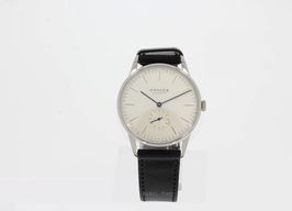 NOMOS Orion 38 387 (2024) - Wit wijzerplaat 38mm Staal