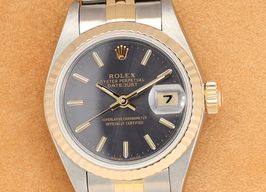 Rolex Lady-Datejust 79173 (2000) - Grijs wijzerplaat 26mm Goud/Staal