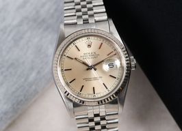 Rolex Datejust 36 16234 (1991) - Zilver wijzerplaat 36mm Staal