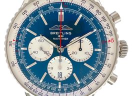 Breitling Navitimer 01 (46 MM) AB0137211C1P1 (2024) - Blue dial 46 mm Steel case