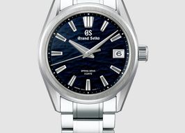 Grand Seiko Evolution 9 Collection SLGA021 (2023) - Blauw wijzerplaat 40mm Staal