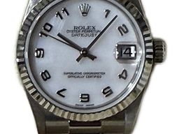 Rolex Datejust 31 78279 (2002) - White dial 31 mm White Gold case