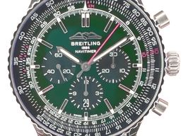 Breitling Navitimer 01 (46 MM) AB0137241L1A1 (2024) - Green dial 46 mm Steel case