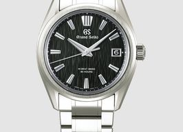 Grand Seiko Evolution 9 Collection SLGH017G (2023) - Zwart wijzerplaat Onbekend Staal