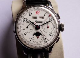 Minerva Vintage V88 (2022) - White dial 37 mm Steel case