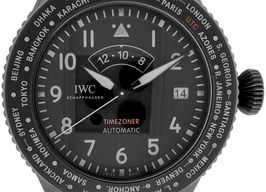 IWC Pilot Chronograph Top Gun IW395505 (2024) - Zwart wijzerplaat 46mm Keramiek