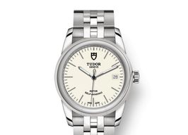 Tudor Glamour Date 55000 (2024) - White dial 36 mm Steel case