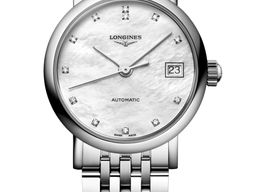 Longines Elegant L4.309.4.80.6 (2026) - Pearl dial 26 mm Steel case