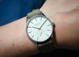 NOMOS Zürich 801 (2010) - White dial 40 mm Steel case