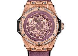 Hublot Big Bang Sang Bleu 465.OS.89P8.VR.1204.MXM20 (2024) - Roze wijzerplaat 39mm Roségoud