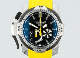 Graham Prodive 2CDAV.B02A (2022) - Black dial 45 mm Steel case