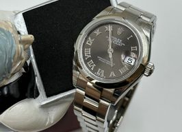 Rolex Lady-Datejust 279160 (2024) - Grijs wijzerplaat 28mm Staal