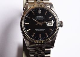Rolex Datejust 1601 (1971) - Zwart wijzerplaat 36mm Staal