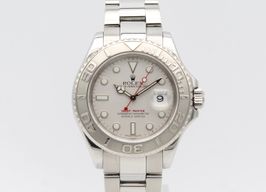 Rolex Yacht-Master 40 16622 (2004) - Zilver wijzerplaat 40mm Staal