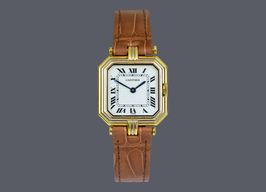 Cartier Trinity 8104 (Unknown (random serial)) - White dial 22 mm Yellow Gold case