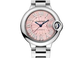 Cartier Ballon Bleu 33mm WSBB0046 (2023) - Roze wijzerplaat 33mm Staal