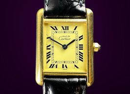 Cartier Tank 5057001 (1990) - Champagne wijzerplaat 20mm Goud/Staal