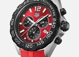 TAG Heuer Formula 1 Quartz CAZ101AN.FT8055 (2024) - Rood wijzerplaat 43mm Staal