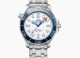 Omega Seamaster Diver 300 M 210.30.42.20.04.002 (2024) - Wit wijzerplaat 42mm Staal