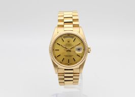 Rolex Day-Date 36 18238 (1993) - Goud wijzerplaat 36mm Geelgoud