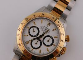Rolex Daytona 16523 (1994) - White dial 40 mm Gold/Steel case