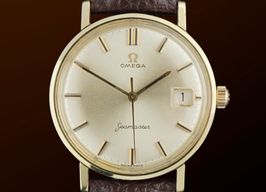 Omega Seamaster 14775 (1962) - Wit wijzerplaat 34mm Goud/Staal