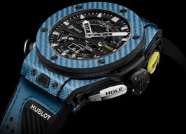 Hublot Big Bang Unico 416.YE.1120.VR (2023) - Transparant wijzerplaat 45mm Carbon