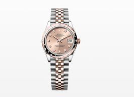 Rolex Datejust 31 278341RBR (2023) - Roze wijzerplaat 31mm Goud/Staal