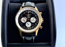 Breitling Navitimer 01 (46 MM) RB012721/BD10 (2024) - Zwart wijzerplaat 46mm Roodgoud